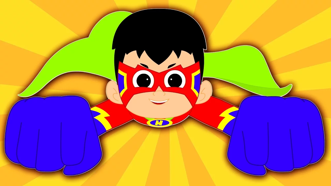 Super Hero Song | Original Kids Songs | Nursery Rhymes | Children's Music