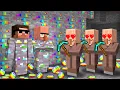 Download Lagu I Trolled Villagers By Becoming Rainbow in Minecraft..