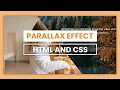 Pure CSS Parallax Scrolling Effect With Clip Path HTML CSS