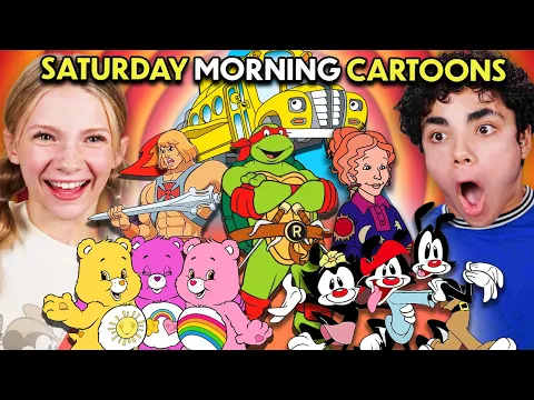 Download MP3 Teens React To 80s and 90s Saturday Morning Cartoons | React