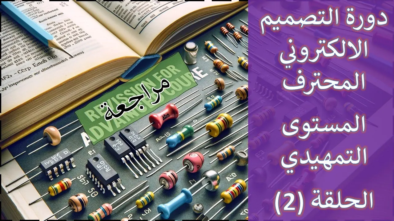 دورة التصميم الالكتروني المحترف:: 2- مراجعة بعض المعلومات في مبادئ الالكترونيات