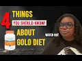 4 CRUCIAL Things About GOLO DIET You Should Know