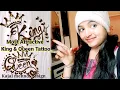 New Trending Couple King Queen mehndi tattoos for men Women - Kajal mehndi design