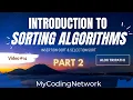 Introduction to Sorting Algorithms Selection Insertion Sort Part-2 Alok Tripathi