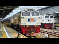 Download Lagu PASUKAN KERETA API DI STASIUN TERSIBUK PULAU JAWA ! Ada Lokomotif Livery Spesial \u0026 KRL Commuter Line