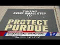 Purdue students adjust to spring changes