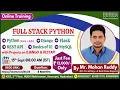 FULL STACK PYTHON Online Training DURGASOFT