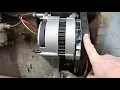Massey Ferguson TEA20 Alternator how to fit and wire up