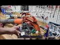 Husqvarna Blower carb rebuild and fuel line replacement