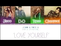 Download Lagu BLACKPINK (Jisoo, Rose) \u0026 EXO (Chanyeol, D.O) 'Love Yourself' (Mashup) Color Coded Lyrics