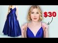 I Thrifted PROM Worthy Dresses this took 9 months