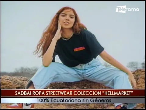 Sadbai ropa Streetwear colección Hellmarket 100% Ecuatoriana sin géneros