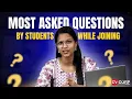 Most asked questions by students Best software institute in Hyderabad