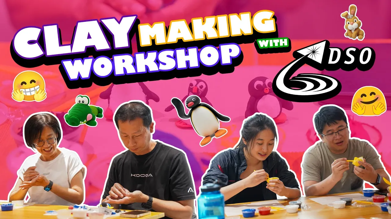 DSO at their FunEmpire Clay Making Workshop session
