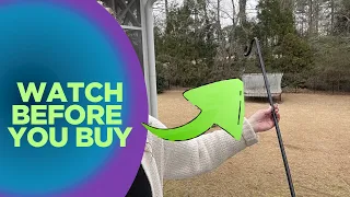 Honest review of Shepard hook for deck bird feeder MIXXIDEA