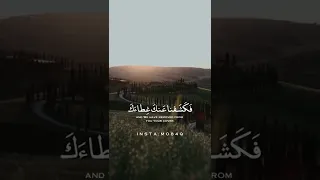 لقد كنت في غفلة من هذا فكشفنا عنك غطاءك فبصرك اليوم حديد اسلام صبحي 