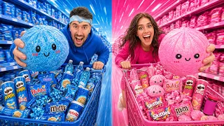 24 HORAS VIVIENDO DE UN COLOR vs MI NOVIA
