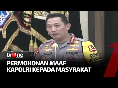 Kasus Sambo hingga Kanjuruhan, Kapolri: Minta Maaf "Ini Pukulan untuk Institusi Kami"