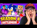 NEW Season 4 BATTLE PASS in Fortnite SONIC