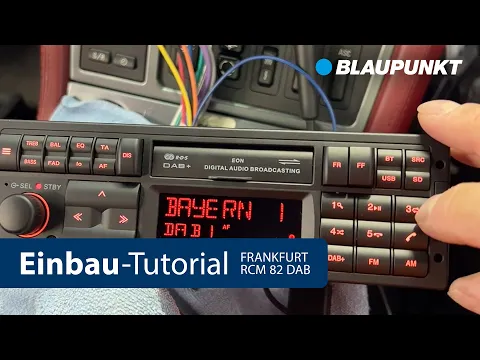 Download MP3 Einbau eines Blaupunkt FRANKFURT RCM 82 DAB in ein BMW Z3 Coupe