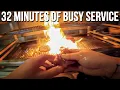 POV Chef Grilling at Top London Restaurant