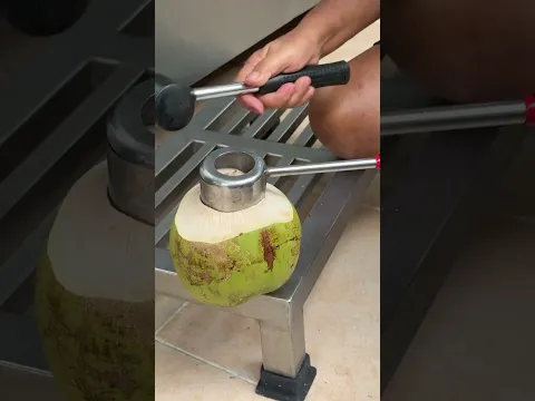 Open a Coconut without a Knife!