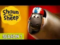 Lagu Bath Time \u0026 Big Top Timmy | Shaun the Sheep Season 1 (x2 Full Episodes) | Cartoons for Kids