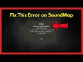 Fix Soundmap Could not parse JSON error