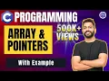 Array Pointers in C Programming with examples