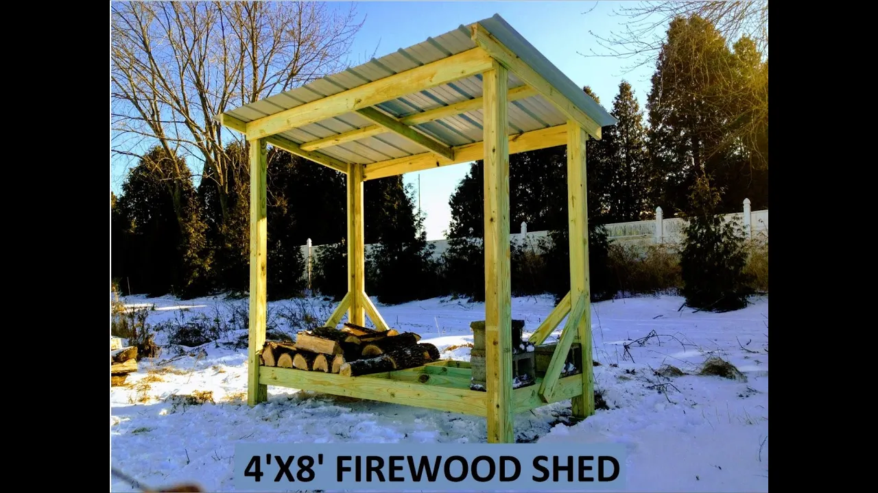 Firewood Shed (How to Build)