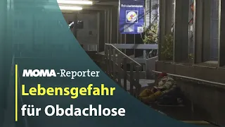moma reporter obdachlos bei eisesk lte i ard morgenmagazin