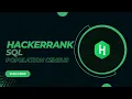 Hackerrank SQL Solution Population Census Ep1