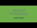 scale widget