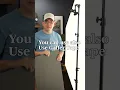 How To Create a dramatic one light dramatic portrait using a Black Foam Board