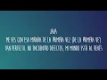 Becky G, Ozuna - No Drama (Letra/Lyrics)
