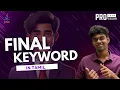 Final Keyword in Java in Tamil