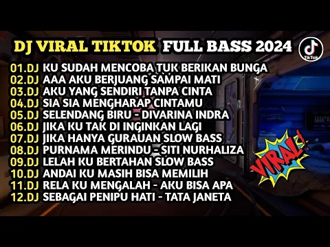 Download MP3 DJ VIRAL TIKTOK 2024 JEDAG JEDUG || DJ FULL BASS