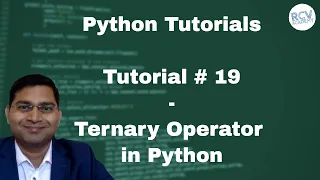 Python Beginner Tutorial - Ternary Operator in Python Python Ternary