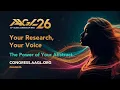 Submit Your Abstract AAGL 2026 Global Congress