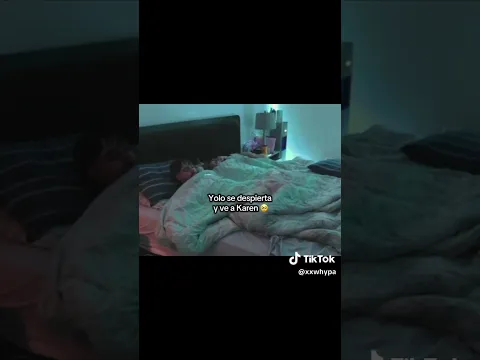 Yolo se despierta y ve a Karen dormir 🥹