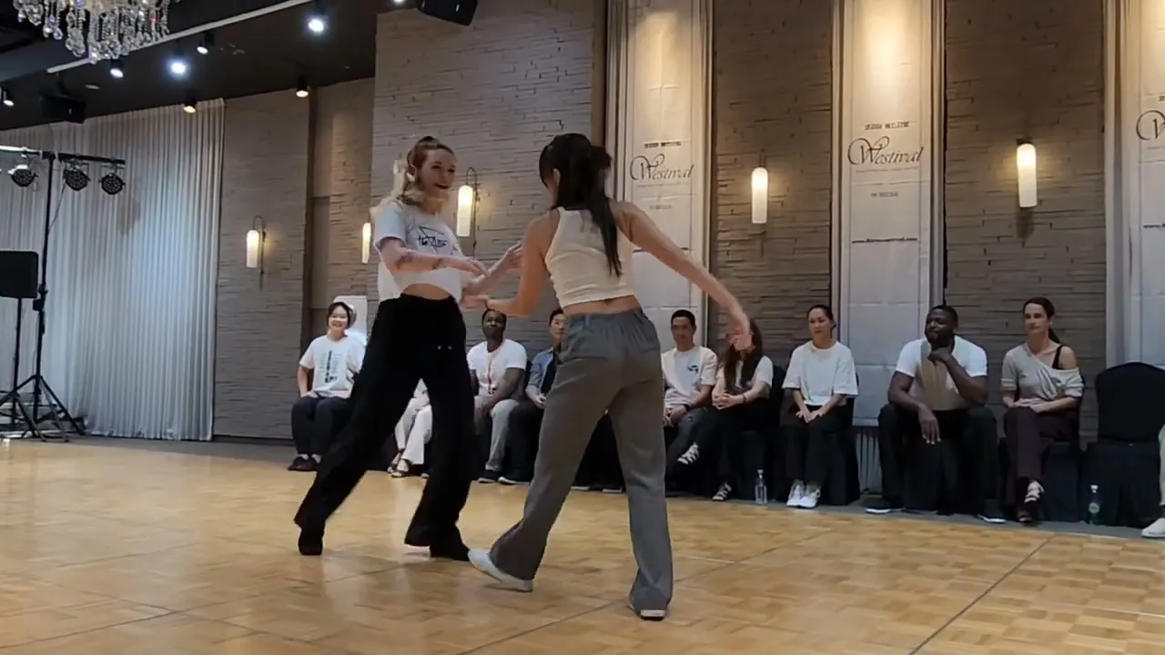 Newcomer Winner(Leader) Szuyu Lin & Alyssa Glanville - Winner J&J Korea Westival 2024