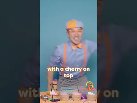 Scoop & Stack Ice Cream with Blippi! 🍨 #shorts #blippi #icecream