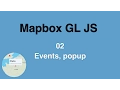 Mapbox GL JS 02 Events popup