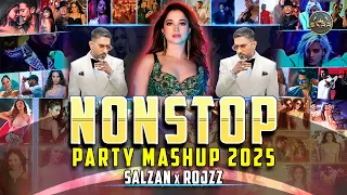 nonstop party mashup 2025 salzan x rojzz bollywood x hollywood x dhallywood mashup jukebox