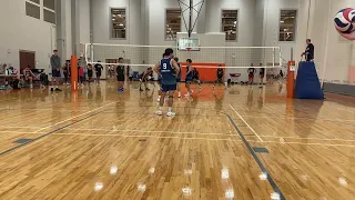 GTMVB - Clemson Fall 2023 Pool Play 2 Set 1 vs ECU Purple