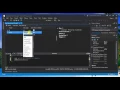 Visual Studio 2016 local database create tables