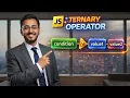 Ternary Operator in JavaScript Explained Short If Else Alternative Part 17
