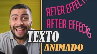 Como fazer Texto ANIMADO | Tutorial After Effects #7