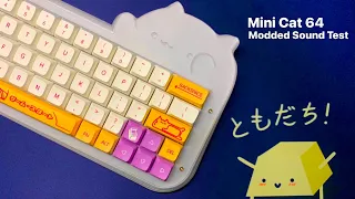 Thocky or Clacky Mini Cat 64 Sound Test