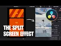 How to create a SPLIT SCREEN or COLLAGE Effect in DaVinci Resolve